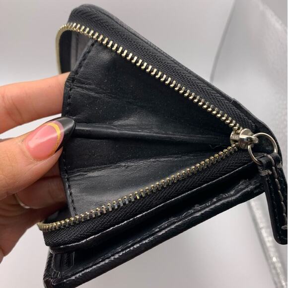 COACH Black Gray Signature Wallet - Picture 12 of 15